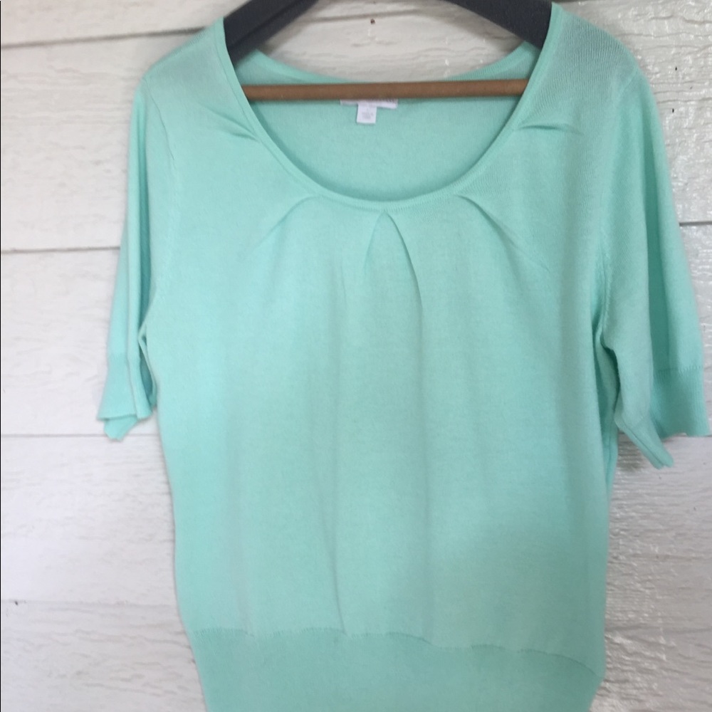 New York & Co Short Sleeve Sweater